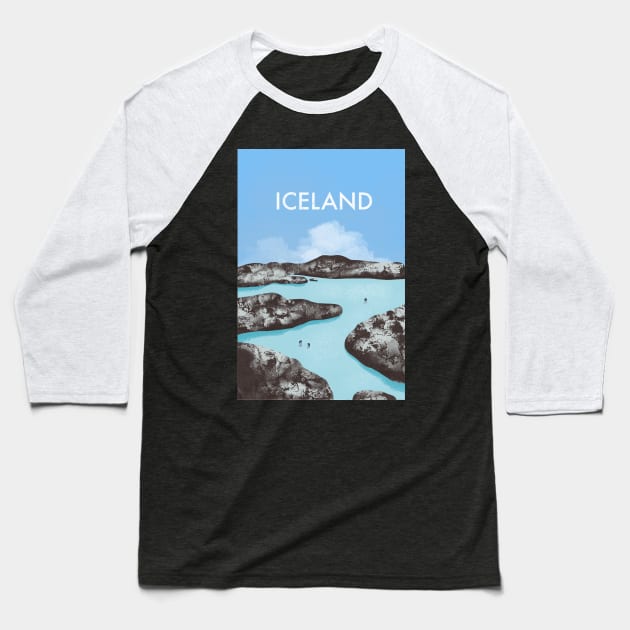 Iceland Baseball T-Shirt by Salty Siren Studios